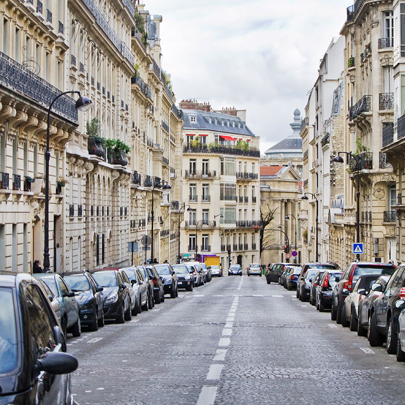 Une rue de Paris