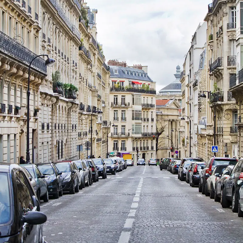 Une rue de Paris